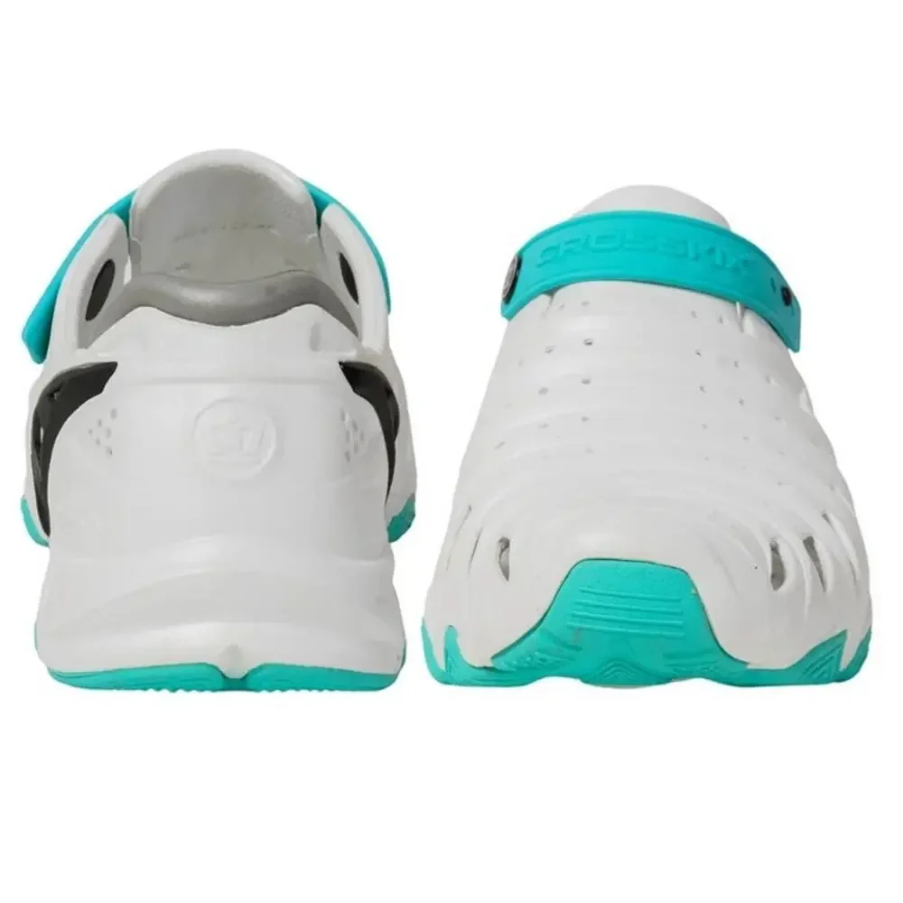 CrossKix 2.0 Blizzard White Aqua Closed Toe Water Shoes Men 7 /‎ Women 8.5 NEW!!